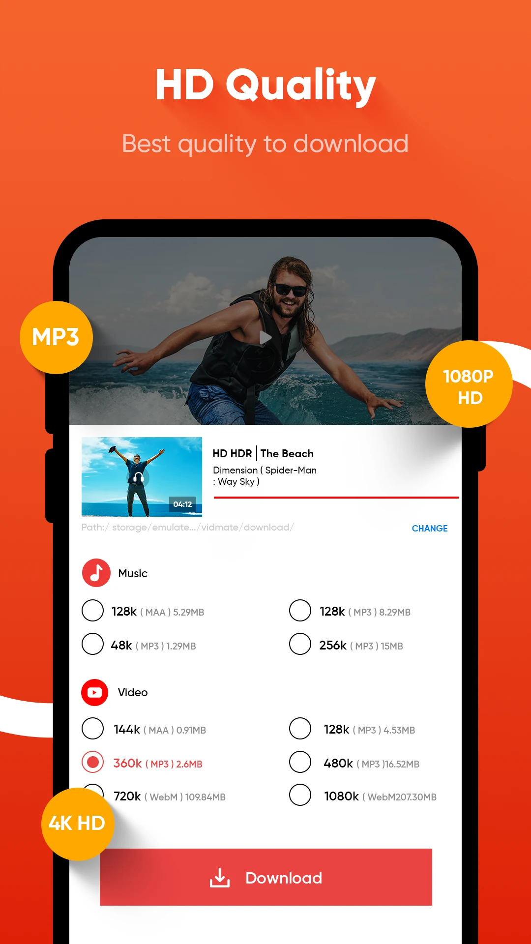 Vidmaster All video downloader screenshot